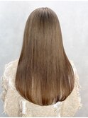 美髪韓国ヘア顔周りレイヤーロング_ba539741