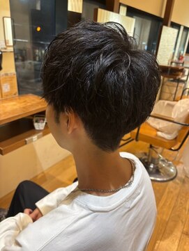 クラップス 横須賀中央店(CLAPS) 横須賀ツイストパーマ緩めシャドウパーマフェード