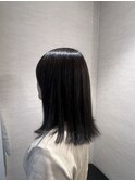 ミディアムヘア×オリーブベージュ/20代/30代/40代/50代