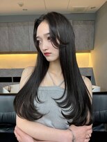 ラル 立川(lar)&nbsp;レイヤースタイル_暗めカラーグランマッシュデザインカラー