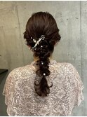 王道可愛い編み下ろしヘア