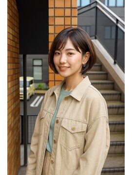 コポル(Copol) まわりと差がつく大人ショート×アッシュブラウン