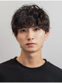 メンズマッシュセットがしやすいシャドーパーマ