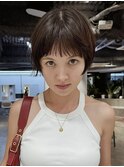 外国人風ショートヘア