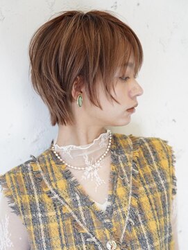 ロミー 本厚木(ROMMY.) 20代30代40代50代◎レイヤーショートブリーチマッシュ