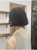 ボブパーマ、ボブ、ニュアンスパーマ