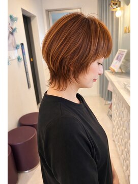 ウィル 野田阪神店(WiLL) 白髪ぼかしで軽さが出る大人ウルフショート