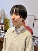 ヘアーアイストゥーレ(HAIR ICI TRE)&nbsp;20代30代40代/ハンサムショートパーマ/秋カラ冬カラー/ボブ