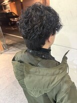 ノイ(neu) メンズパーマ/ハイライト×スパイラルショート静岡20代30代