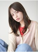 顔周りレイヤー/ダブルカラー/髪質改善/ケアブリーチ万代新潟◆