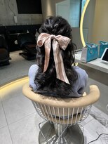 ロンドブルーム 天神大名店(Lond Bloom)&nbsp;ブリーチなしカラー/ヘアアレンジ/ヘアセット/福岡/10代20代30代