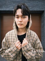 メロウ(MELLOW)&nbsp;メンズ曲がる縮毛矯正/センターパート/清潔感