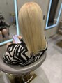 ニーナ ビューティーサロン(NINA Beauty Salon) #ホワイトベージュ#ハイトーンカラー#カラー#ダブルカラー