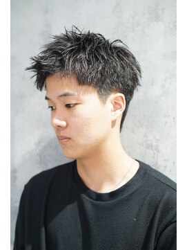 サイファー 心斎橋(CIPHER.) スパイキーピンパーマ