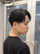 ニコトウキョウ 新宿(nico TOKYO) テーパーフェードニュアンスパーマ刈り上げセンターパートメンズ