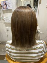 アンプヘアー 西京極店(unpeu hair)&nbsp;ミルクティーグレージュ