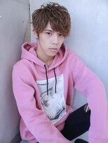 ラックスビー スカイ 大阪梅田店(LUXBE SKY)&nbsp;無造作ツーブロック【LUXBE 大阪梅田店】