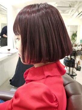 インビテーション(invitation) ダークチェリーレッド×タンバルモリ