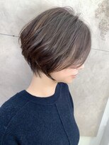 アヴァロン(AVALON) 絶壁解消×ワンカールパーマ×大人ショート