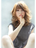 ラエティス(Laetus)&nbsp;☆ソフトウルフ☆デジタルパーマ/大人グレージュ/３Ｄハイライト
