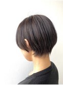 ぼかしhighlight、 乾かし決まる、スッキリショート【谷合