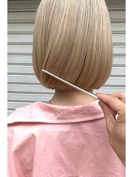 オンヌ(onnu) ミルクティーベージュのダブルカラー