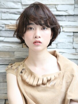 ルーツ(ROOTS) ショート ボブ パーマ 髪質改善 トリートメント ROOTS