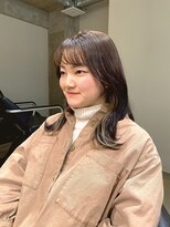 ジェリーリー(JERRY LEE)&nbsp;ハイライトバレイヤージュイヤリングカラー