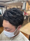 20代30代40代ナチュラル束感ショート爽やかツーブロック