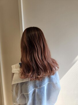 エイクス ヘア デザイン×美髪クリニック 千葉(AQs hair design) ピンクベージュ☆ハイトーン♪