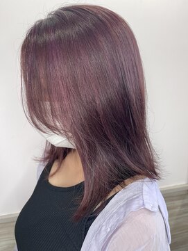 リーオオサカ(Lee Osaka) 【Lee大阪店】3D×馴染ませピンクパープル/新出奈津樹