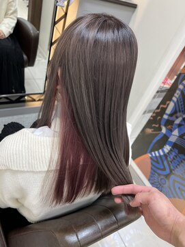 アールモンドヘア新世界 【北見】＃インナーカラー