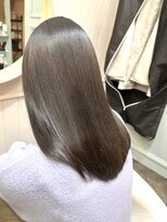 レス 仙台(Less)&nbsp;【自然に出る艶と透明感】シルキー縮毛矯正&髪質改善カラー