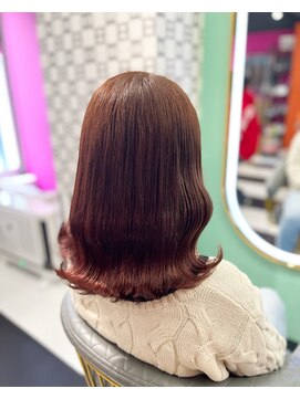 ルフレ 新宿本店1st(Reflet) お客様カタログ#新宿髪質改善ブリーチハイトーンエクステ韓国