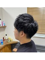 カミケン 清明店(kamiken.)&nbsp;トップ長めツーブロック印象やわらか爽やか【カミケン清明店】