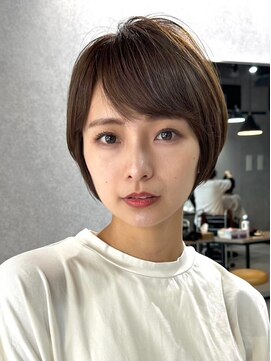 プルーヴ 秋葉原(prove) 30代40代大人女性/前髪ありショートボブ/ショートヘア/髪質改善
