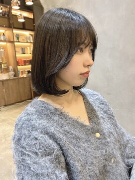 ロンド エスポワール 錦糸町(Lond espoir) ◯イメチェンハッシュカットフルバング似合わせカット韓国ボブ