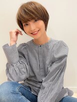 マイラ 銀座(myla)&nbsp;愛され横顔美髪マッシュ切りっぱなエアリーロングピンクブラウン