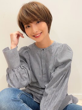 マイラ 銀座(myla) 愛され横顔美髪マッシュ切りっぱなエアリーロングピンクブラウン