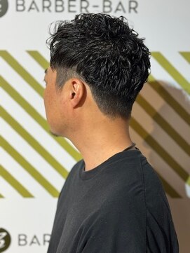バーバーバー 四谷(BARBER-BAR) ナチュラルなパーマスタイル
