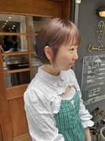 ウィーク 梅田(UiiC)&nbsp;切りっぱなしボブ【uiic stylist rira】
