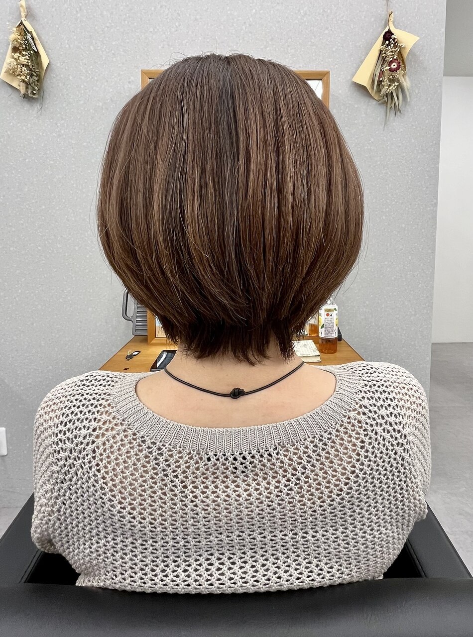 コスメストレートショートボブ浦和美容室ARTS荒巻充カットうまい