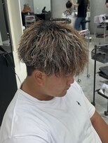 ルアン 大分駅店(ruen)&nbsp;大分 府内 メンズカット ツイストスパイラルパーマ 中村友哉