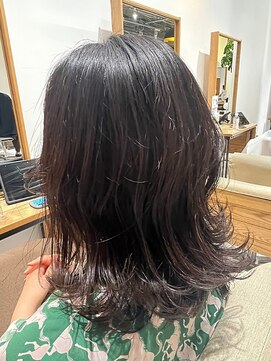 ヘアリゾート粋 リマ 銀座店(lima) 【粋Lima銀座】デザインレイヤーカットシアーブラウン