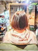 自然と内に入るボブ