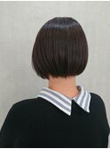 丸みミニボブ