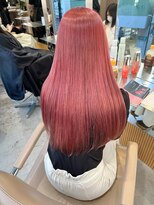 サンク 原宿 表参道(cinq)&nbsp;ミルクティーベージュピンクブリーチありダブルカラーレイヤー2