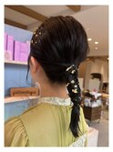 お呼ばれヘアアレンジ♪