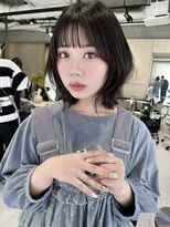 ティア(Tia.) 縮毛矯正/髪質改善トリートメント/ミディアムヘア/グレージュ