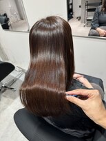ハーツ 船橋(HEARTS)&nbsp;髪質改善カラーで作るツヤツヤマロンブラウン♪